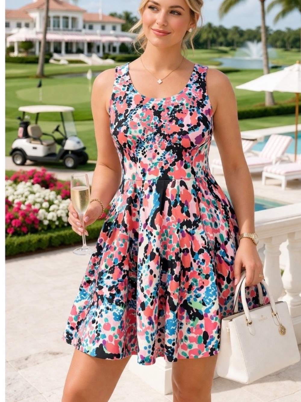 Lilly Pulitzer Gosling Cameo Sweet Nothings Dress Size 12
